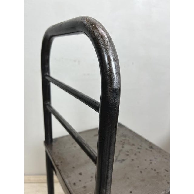 French Industrial Steel Nightstands, 1950s, Set of 2 For Sale - Image 14 of 17