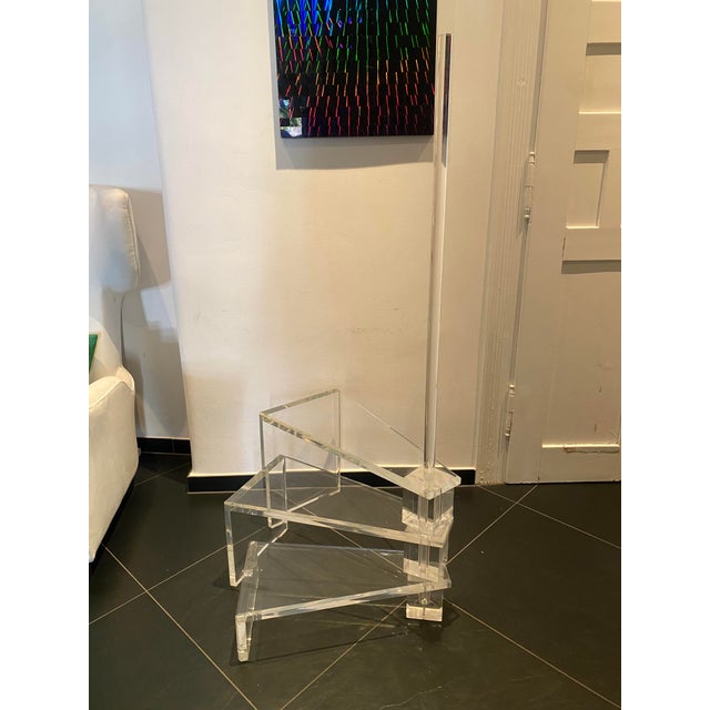 Plastic Vintage Library Staircase from Pilati, 1970 For Sale - Image 7 of 12