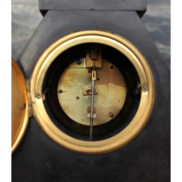 2000 - 2009 Antique Art Deco Clock Set, Set of 3 For Sale - Image 5 of 7