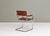 Tan S34 Dining Armchair in Cognac Saddle Leather by Mart Stam for Fasem, 1970s For Sale - Image 8 of 18