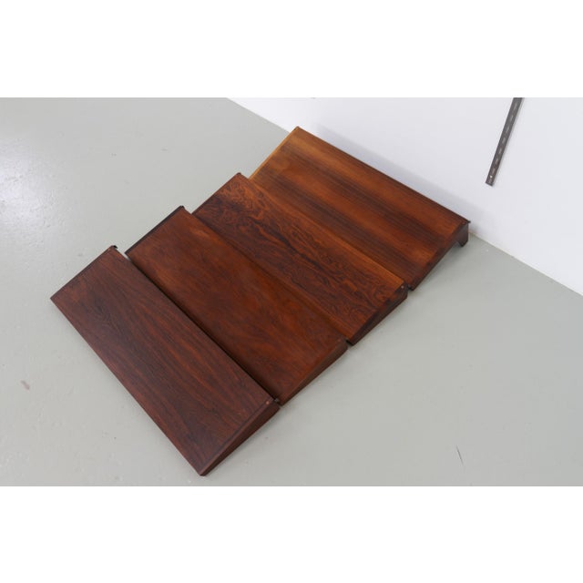 Vintage Danish Rosewood Wall Unit by Kai Kristiansen for FM, 1960s For Sale - Image 16 of 18