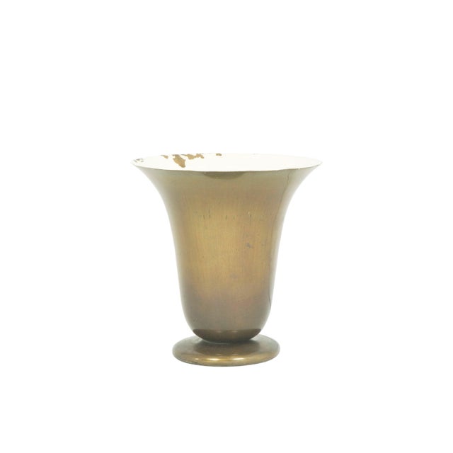 Italian Rationalist Brass Luminator Table Lamp, 1930s For Sale - Image 9 of 9