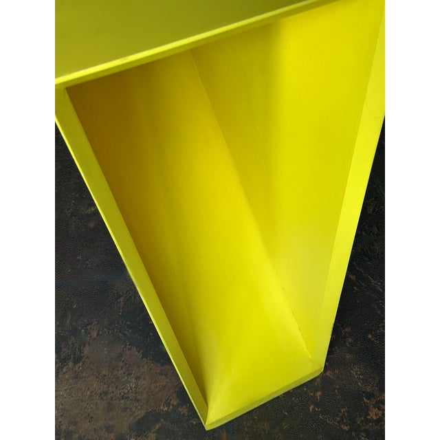 The "Origami" Console: Rare Rafael De Cárdenas Sculptural Table – Limited Edition, Attributed For Sale - Image 14 of 14