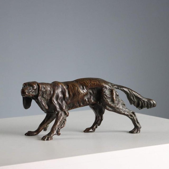 Hunting Dog in Bronze For Sale - Image 9 of 9