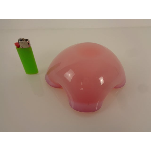 Orange Sommerso Murano Glass Ashtray, Italy, 1960s For Sale - Image 8 of 9