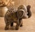 Discover the charm of our Vintage 1990s Apropos Ceramic Elephant, a unique piece of folk art decor that adds a touch of...