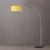The Float Arc Lamp is a modern arc lamp designed by Peter Morelli in 1960, featuring a satin nickel steel body and a black...