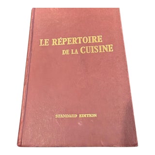 Repertoire de la Cuisine, Louis Saulnier, 1961 Ed, English Version of classic For Sale