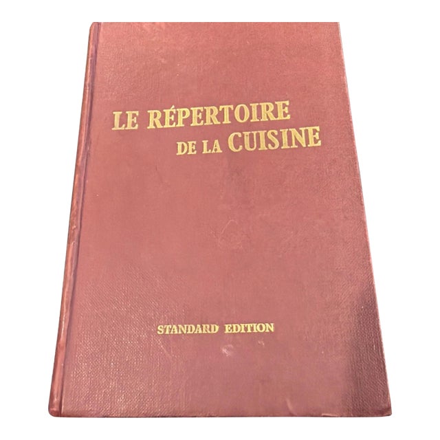 Repertoire de la Cuisine, Louis Saulnier, 1961 Ed, English Version of classic For Sale