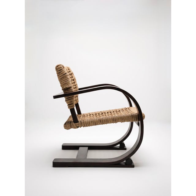 Armchairs by Adrien Audoux and Frida Minnet for Vibo Vesoul, 1950s, Set of 2 For Sale - Image 3 of 5