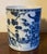 18th Century Large Antique 18th Century Chinese Export Blue & White Porcelain Tankard Mug For Sale - Image 5 of 12