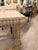 Baker Furniture Company Contemporary Cerused Oak and Travertine Console Table Attributed to Baker For Sale - Image 4 of 6