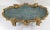 Renaissance 19th Century or Earlier Italian Venetian Painted Blue and Gold Cradle or Centerpiece For Sale - Image 3 of 12