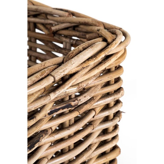 Large Country House Wicker Basket For Sale - Image 5 of 9