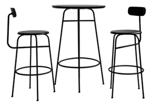 Afteroom by Menu Design for Audo Copenhagen Bar Table and Bar Chairs - Set of 3