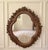Vintage Walnut Carved Fruit, Nut & Floral Quatrefoil Wall Mirror - 24x30 For Sale - Image 9 of 9