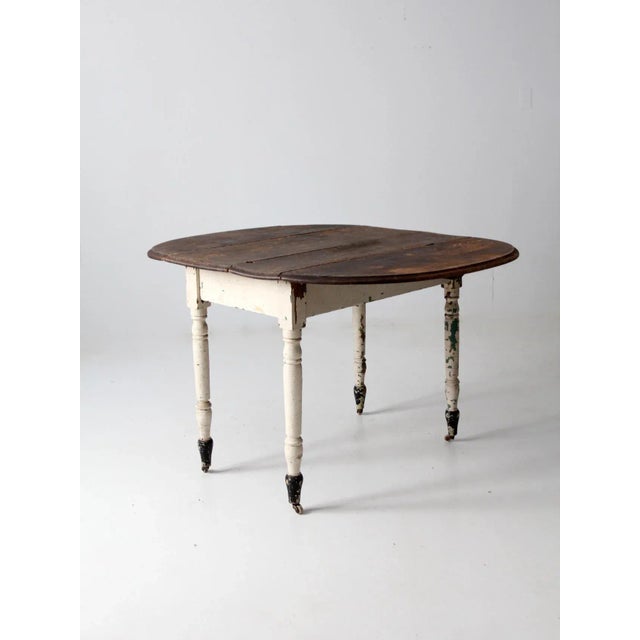 Antique Dropleaf Table For Sale - Image 9 of 13