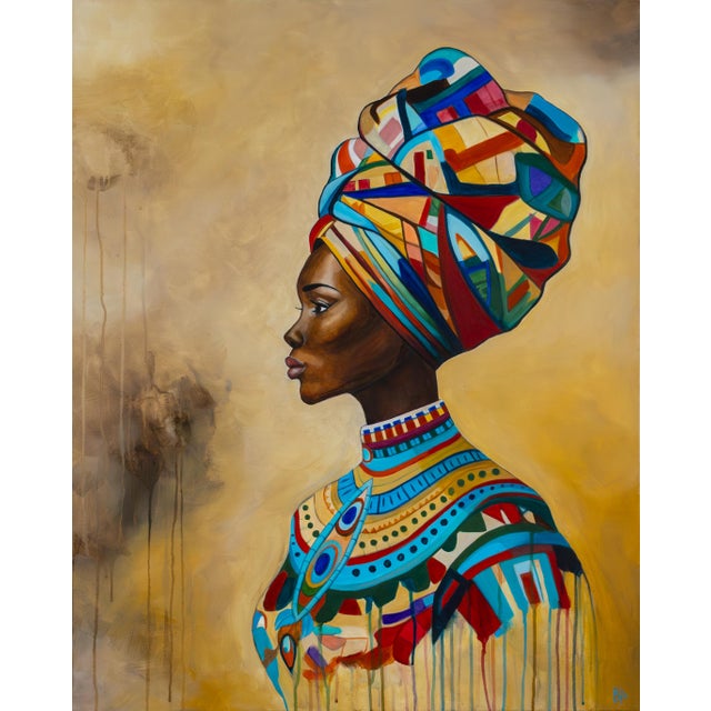 Early 21st Century Ben Put, Royalty, Acrylic on Canvas For Sale - Image 5 of 5