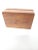 Rustic 1980s Vintage Miniature Brass & Wood Box For Sale - Image 3 of 9