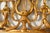 French Italian Carved Wood Wall Mantel Gilt Mirror For Sale - Image 3 of 10