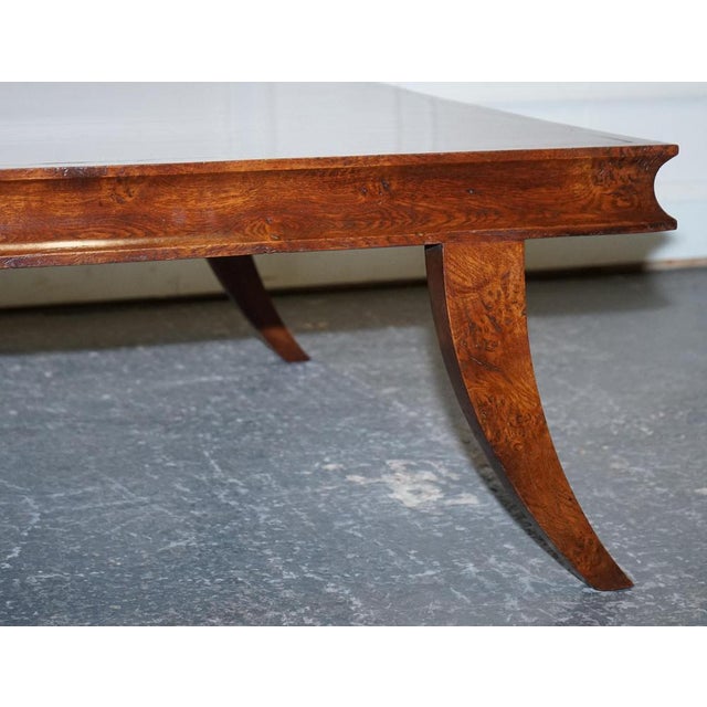 Art Deco Golden Oak Coffee Table For Sale - Image 14 of 18