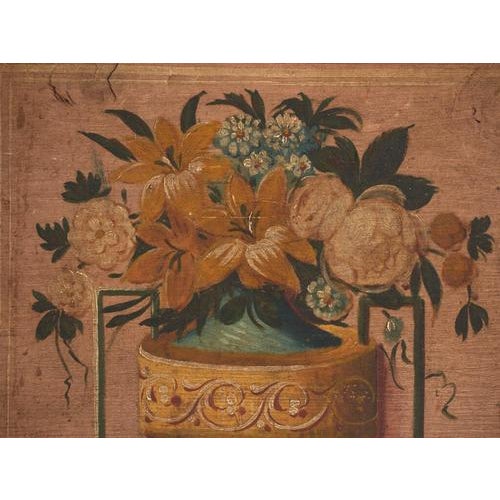 Antique Marriage Chest in Painted Pine, Central Europe, 1841 For Sale - Image 14 of 18