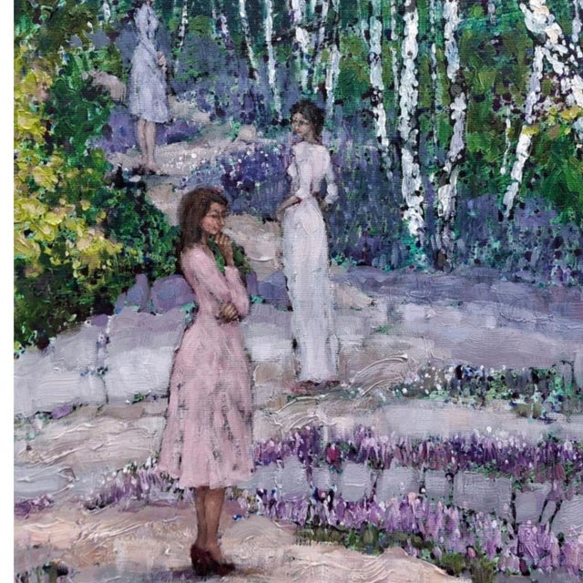Martta Weg, Mostowka Heathers (Cycle: The Forest), Oil on Canvas, 2025 For Sale - Image 4 of 8