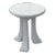 Vintage Mid-Century Modern John Dickinson Africa Side / End Table, Artist Signed For Sale