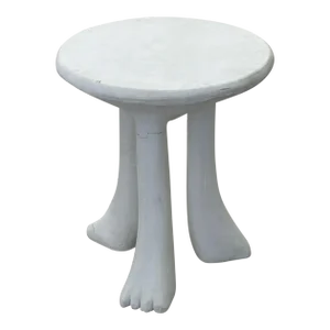 Vintage Mid-Century Modern John Dickinson Africa Side / End Table, Artist Signed