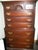 This vintage tall dresser is part of Columbia Myers 5-piece bedroom suite from the 1950s.It's crafted in aged mahogany,...