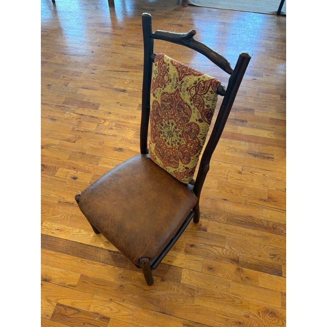 This amazing set of 12 Old Hickory chairs came from a local estate here on Lake Sunapee. Old Hickory chairs don’t often...