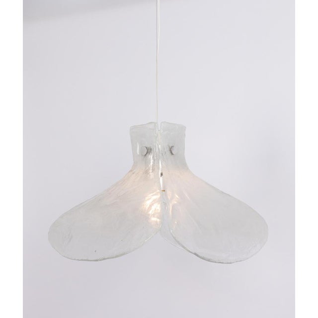 Large Murano Glass Pendant attributed to Kalmar, Germany, 1960s For Sale - Image 3 of 17