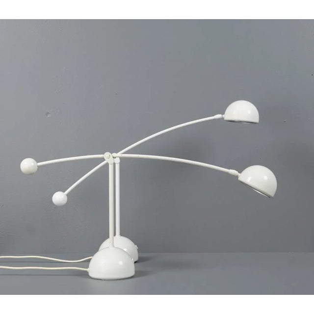 German 3164/01 Table Lamps by Franz Hustadt for Hustadt Leuchten, 1980s, Set of 2 For Sale - Image 9 of 16