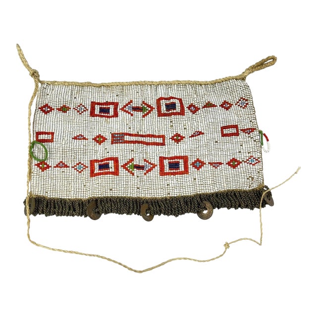 Early 20th Century Kamba Beaded Apron Kenya MATTER COLLECTION For Sale