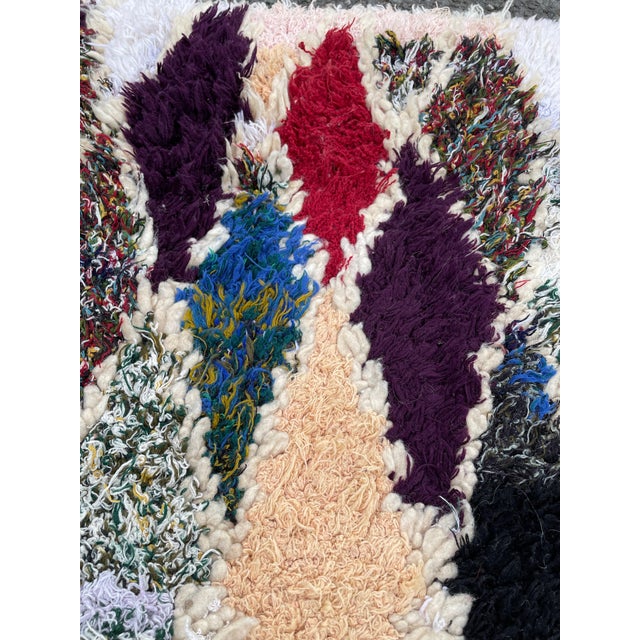 Berber Moroccan Azilal Wool Rug For Sale - Image 6 of 10