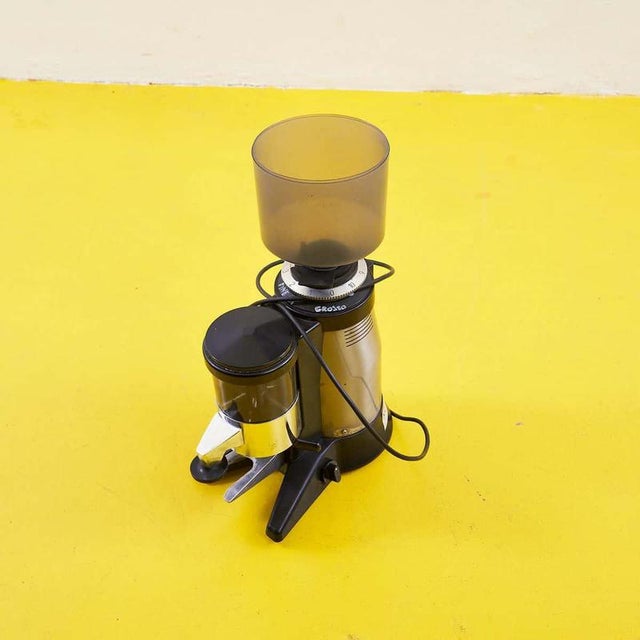 Vintage Stainless Steel Coffee Grinder For Sale - Image 5 of 6