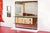 1950s Mid Century Mirrored Bar Cabinet Credenza With Asian Motif, Made in Italy For Sale - Image 5 of 15