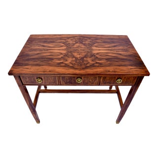 19th Century Directoire Rosewood Writing Table Desk For Sale