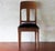 Art Nouveau Side Chair in Oak and Royal Purple Velvet, 1900s For Sale - Image 10 of 17
