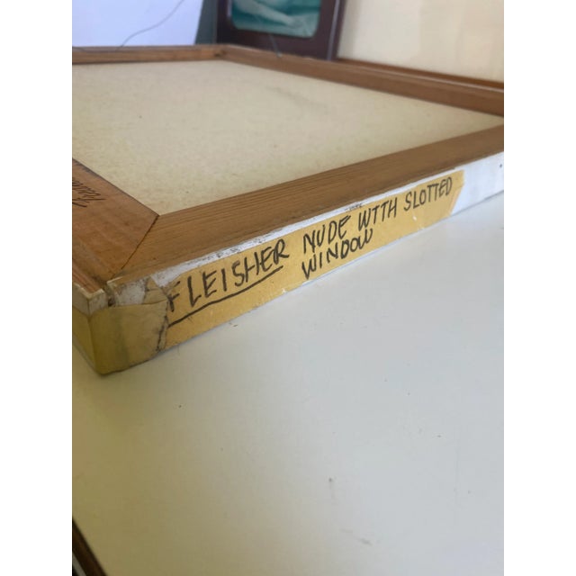 Vintage Expressionist Figural Nude Painting, Anthony Ferrara, Circa 1999 For Sale In Philadelphia - Image 6 of 9