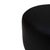 Vintage Circular Pouf in Black Braided Lambskin by LA Design, 2010s For Sale - Image 6 of 10