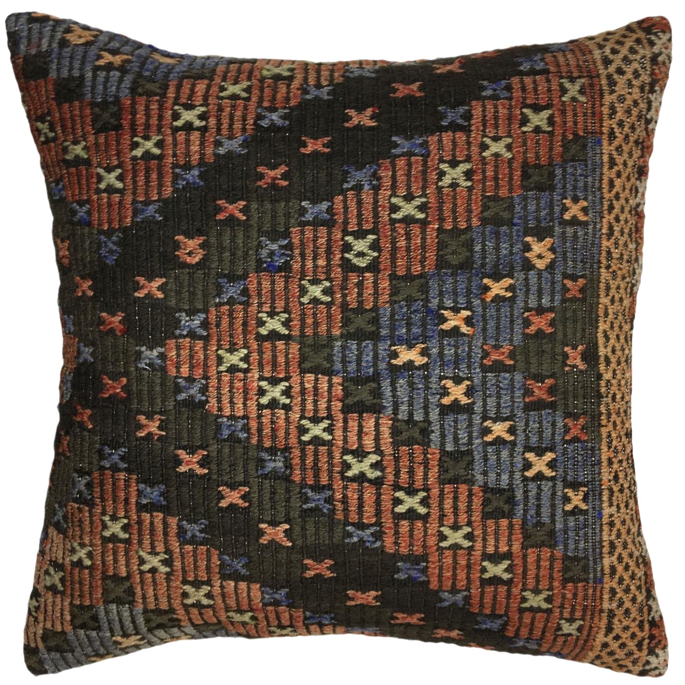 Vintage Kilim Pillow 24" Chairish