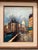 Blue Mid-Century m.s.l Calvan Paris Oil Painting, Sacré-Cœur, Signed & Framed For Sale - Image 8 of 11
