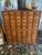 Mid-Century Modern 1940s Authentic Jens Risom 60-Drawer Library Card Catalog / Apothecary Cabinet – Mid-Century Modern For Sale - Image 3 of 6