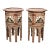 Pair of Levantine Mother of Pearl and Bone Inlaid Side Tables For Sale