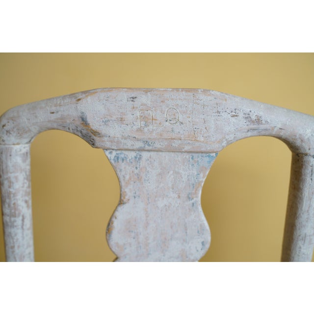 18th Century Swedish Rococo Side Chairs - Set of 2 For Sale - Image 12 of 14
