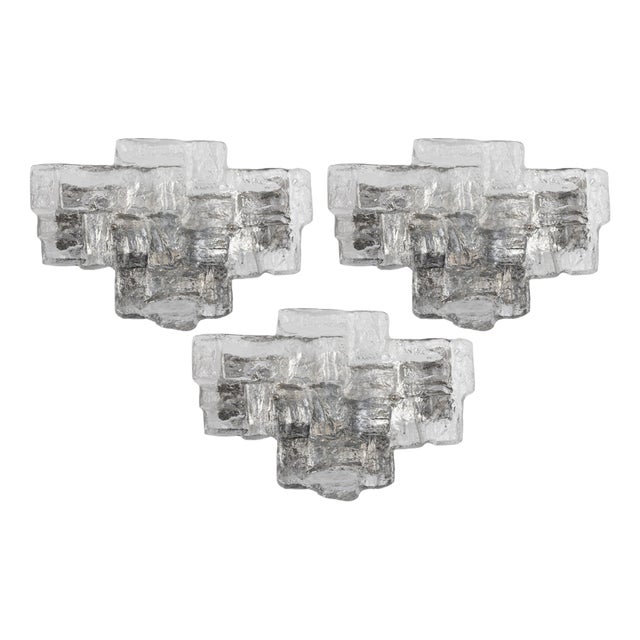 Large Vintage Murano Wall Light from Kalmar, Austria, 1960s For Sale