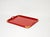 Mid-Century Modern Rectangular Red Lacquered Tray with Brass Corners from Rue Royale, 1960/70 For Sale - Image 14 of 14