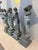 Late 20th Century Set of Four “The Four Seasons” Monumental Bronze Garden Statues For Sale - Image 4 of 12