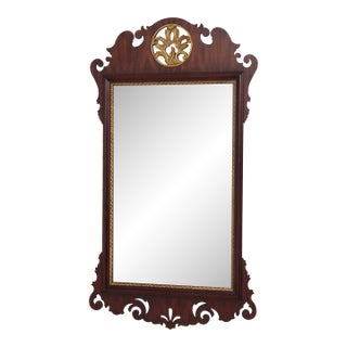 Henkel Harris Model H-35 Chippendale Mahogany Mirror For Sale